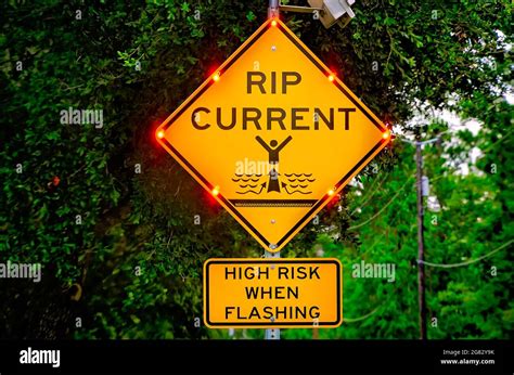 Rip Current Caution Sign Hi Res Stock Photography And Images Alamy