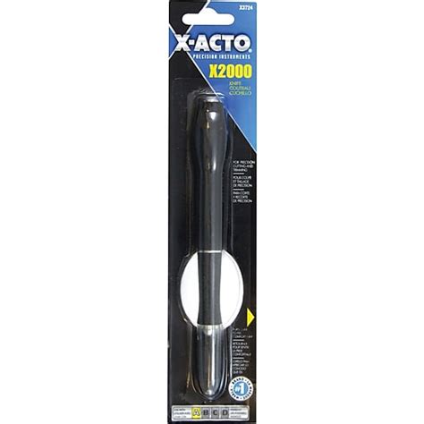 X Acto Precision Knife With Safety Cap Black X3724 Staples