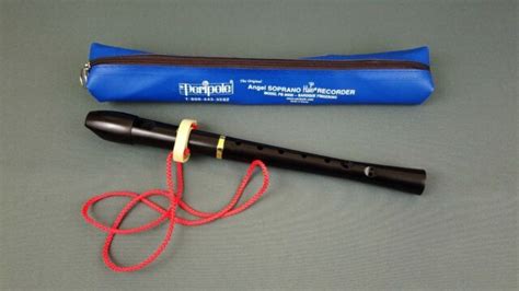 Peripole Angel Soprano Halo Recorder Model Pb6000 Baroque Fingering For