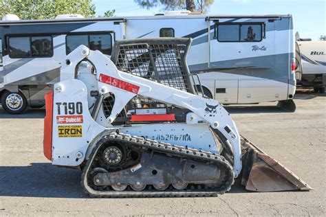 2011 Bobcat T190 Skid Steer Sold Pacific Coast Iron Used Heavy