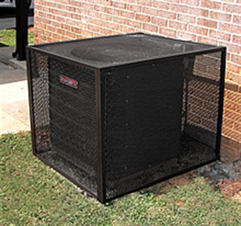 The ac isn't really leaking, but after about 15 years i have lost a couple. HVAC Security Cages | Air Conditioning Security | Rooftop ...