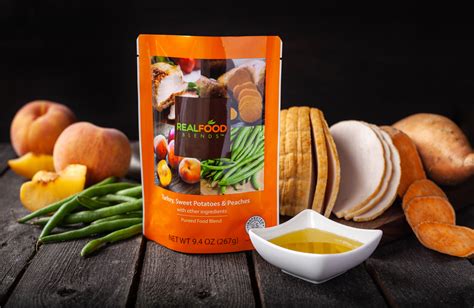 Real Food Blends Launches Turkey Sweet Potatoes And Peaches Meal