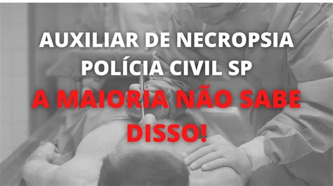 InformaÇÕes Importantes Sobre O Cargo De Auxiliar De Necropsia Da