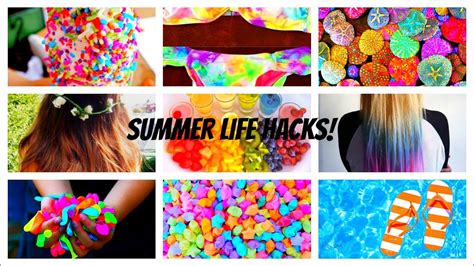 20 Summer Life Hacks You Need To Try Youtube
