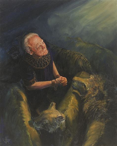 Daniel In The Lions Den Painting By John Katerberg