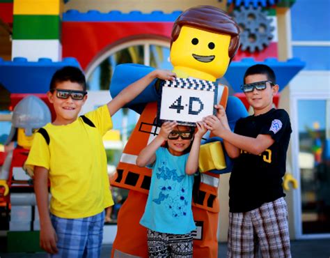Behind The Thrills All New 4d Lego Movie Experience Coming To