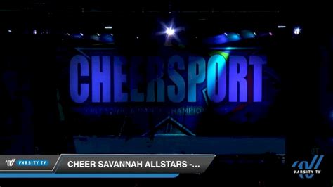 Cheer Savannah Allstars Silk 2020 Youth 22 Prep Day 2 2020