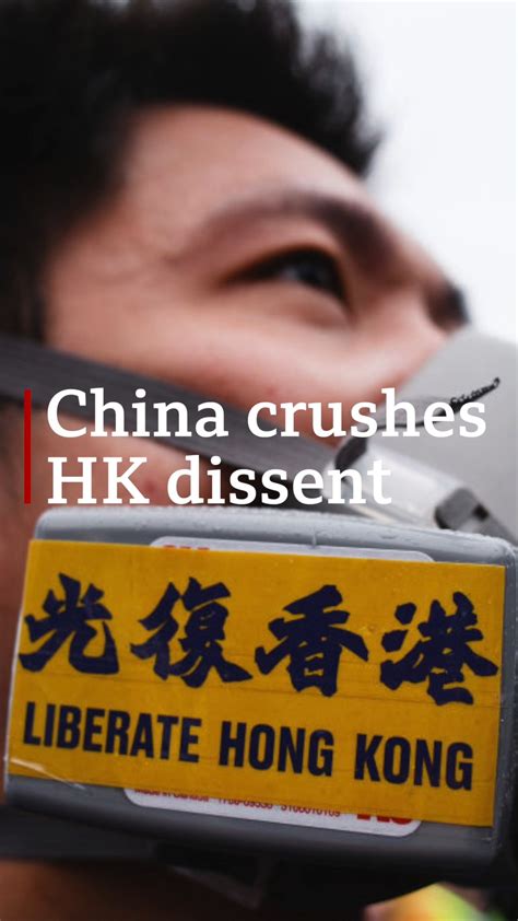 China Crushes Hong Kong Dissent China Passed A Strict National Security Law In Hong Kong Last