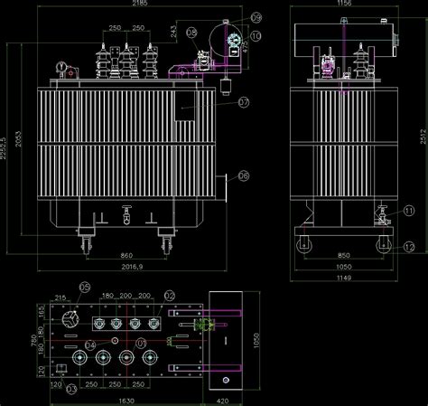 Transformer Dwg Detail For Autocad Designs Cad