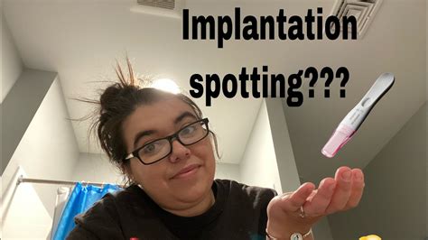 Live Pregnancy Test 11 Dpo Implantation Spotting Youtube