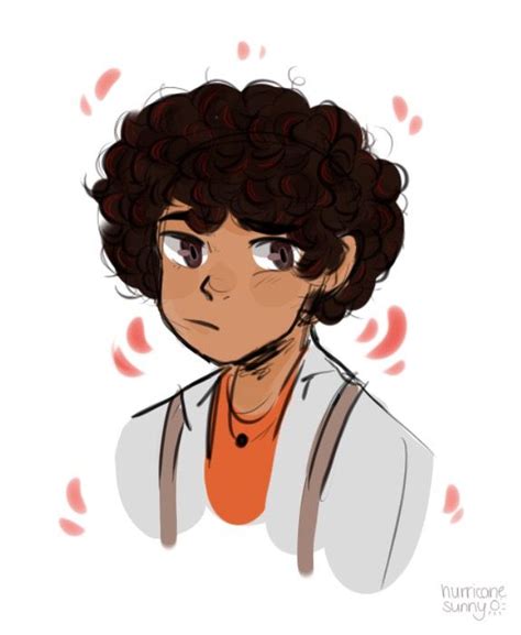 Curly Hair Cartoon Pfp Boy