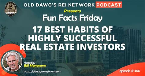 466 17 Best Habits Of Highly Successful Real Estate Investors