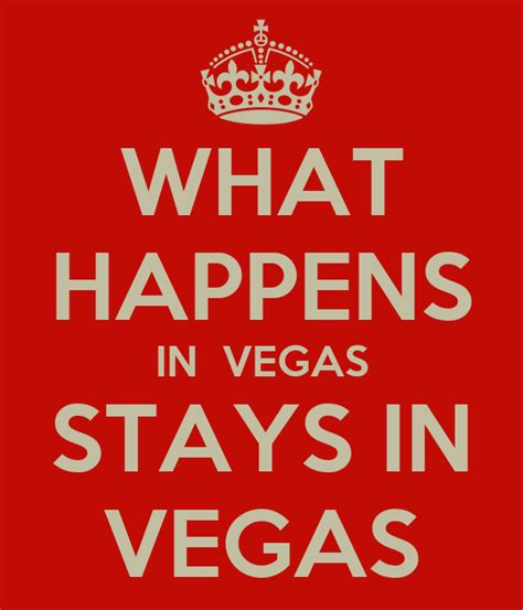 What Happens In Vegas Stays In Vegas Poster Diana Keep Calm O Matic