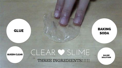 How to make slime without borax or tide. CLEAR SLIME~, Without Borax, Detergent or Liquid Starch!