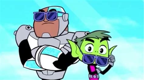 Image Cyborg And Beast Boy Teen Titans Go Wiki Fandom