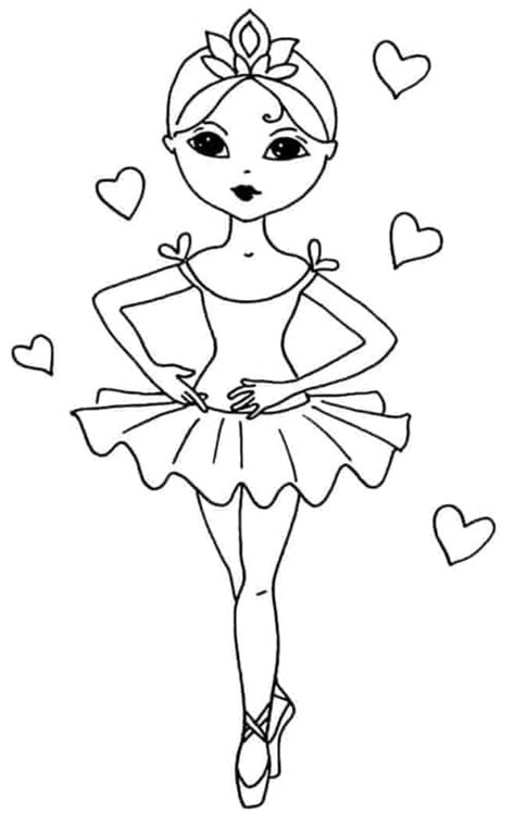 Desenhos De Bailarina Para Colorir Imprima Gr Tis