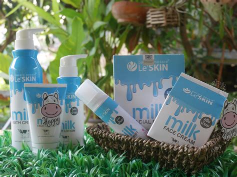 Review Le Skin Milk Series มอบความชุ่มชื้น ให้นมดูแลผิว สิวไม่มาเยือนกันค่ะ Dek