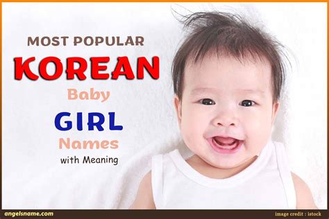 Most Popular Korean Baby Girl Names With Meaning
