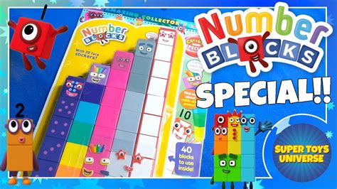 Toys And Games Magazine And Stickers Cbeebies Numberblocks 16 20 Makes