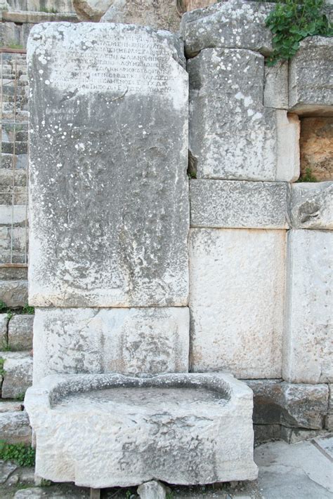 Turkey Ephesus Ruins Writing Free Stock Photo Public Domain Pictures