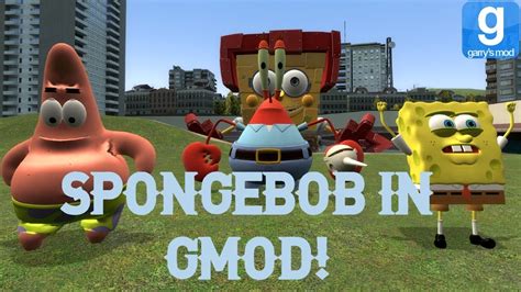 Spongebob Makes His Way To Gmod Spongebob Snpc Gmod Youtube