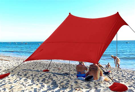 Uv Protection Sunproof Sun Shelter Beach Tent Parasol Sun Shade