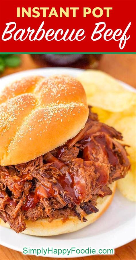 They are all works great with the sweet sauce. Instant Pot Barbecue Beef is an easy recipe to make, delicious and versatile. This pressure ...
