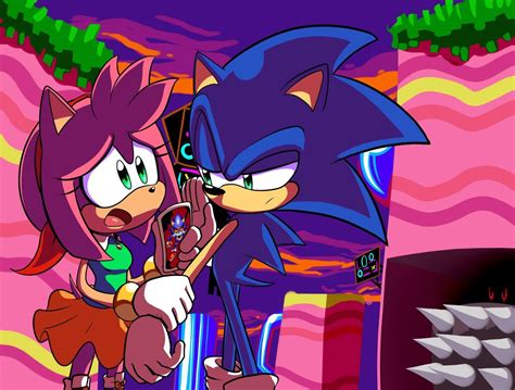 12 Twitter Sonic And Amy Star Wars Art Amy The Hedgehog