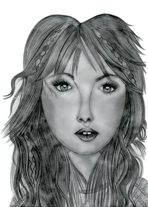 Ayumi Hamasaki Pencil Drawing By Eros Lanson On Deviantart