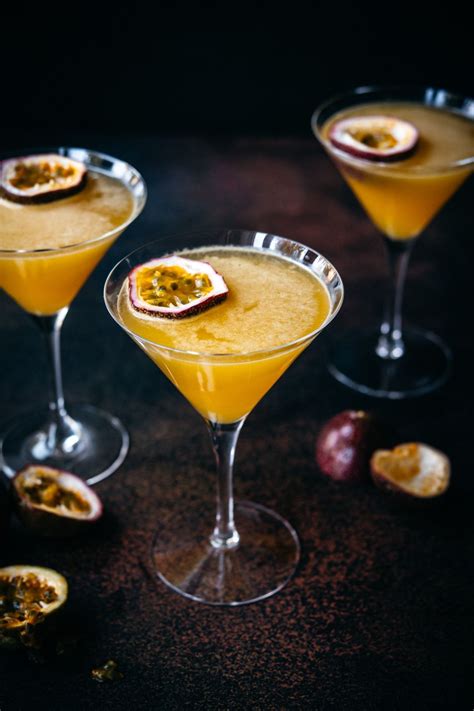 Passion Fruit Martini Easy Recipe Crowded Kitchen Recipe Classic Cocktail Recipes