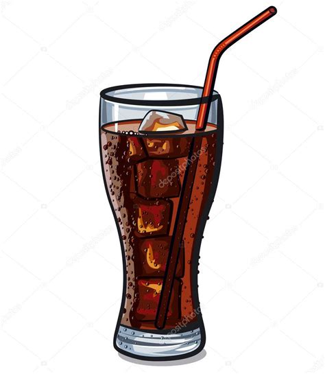 Glass Of Cola Premium Vector In Adobe Illustrator Ai Ai Format