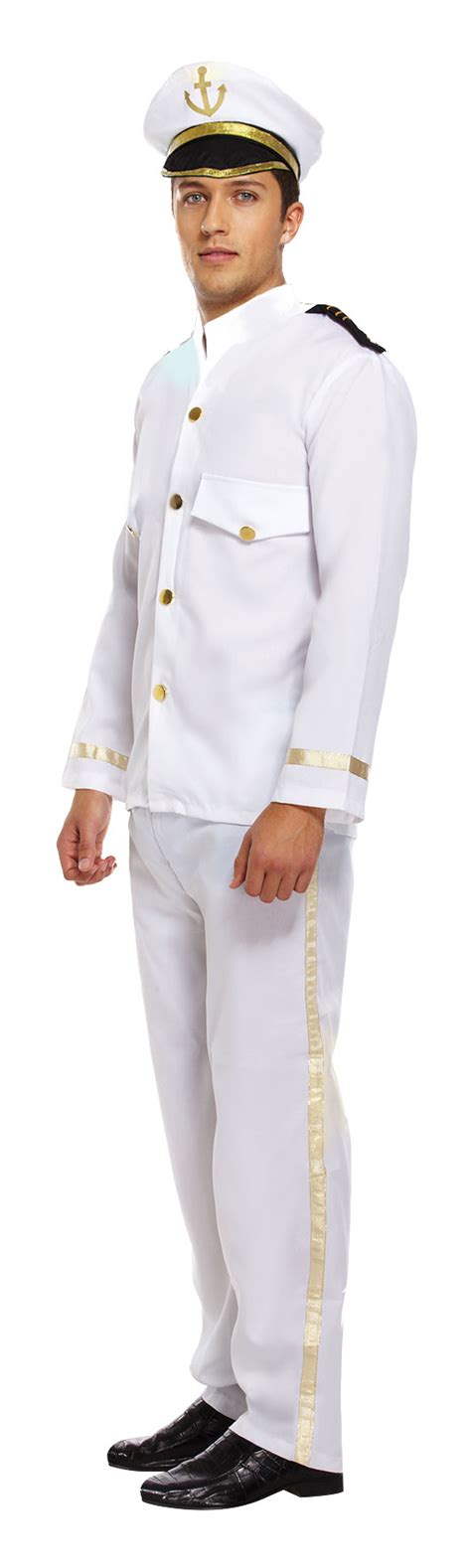 Captain One Size Adult Fancy Dress Costume Henbrandt Ltd