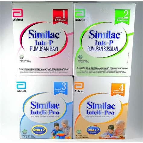 Similac® advance® provides your baby with nutrition beyond dha. Abbott Similac INTE-P Step 1/2/3/4 (1.2KG) | Shopee Malaysia