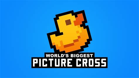 Popular tags for this game. World's Biggest Picture Cross - YouTube