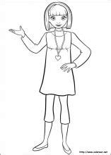 Dibujos de Barbie Pulgarcita para colorear en Colorear.net