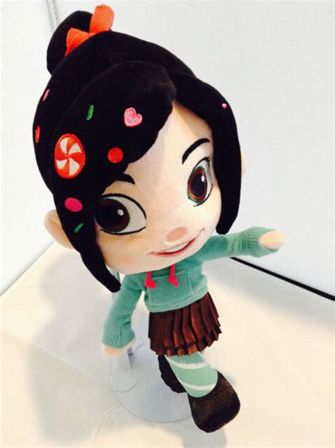 Disney Store Vanellope Von Schweetz Plush Doll Rare Wreck It Ralph