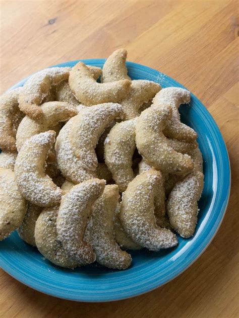 Vanillekipferl German Vanilla Crescent Cookies Plated Cravings