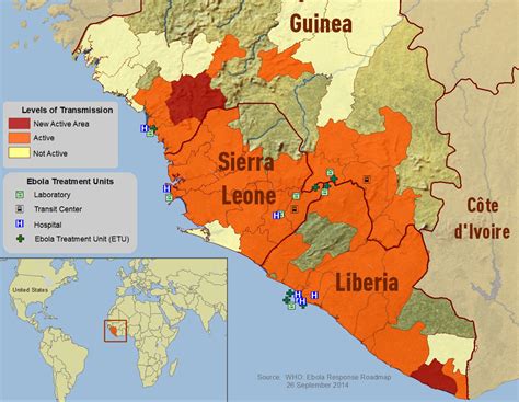 Map of ebola cases and infrastructure throughout the u.s. Q & A: Ebola - What you need to know - Washington University School of Medicine in St. Louis