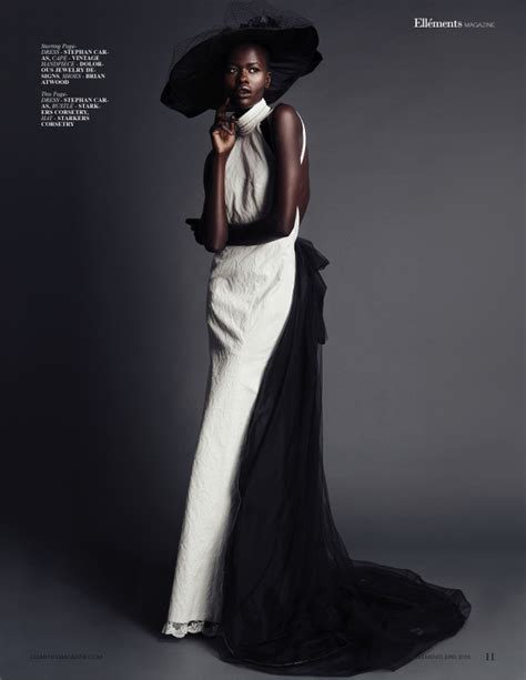 Naro Lokuruka Superselected Black Fashion Magazine Black Models