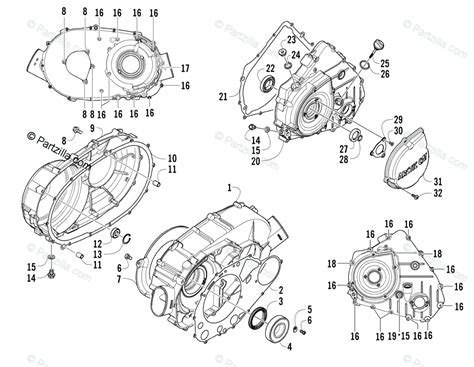 To find necessary parts you can use oem part number. Arctic Cat ATV 2009 OEM Parts Diagram for Clutch/V-Belt ...