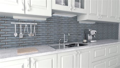 Tile backsplashes, of course, are lovely, but if you don't fancy cleaning all those grout lines, or you're just looking for something a little more sleek and modern, why not try a glass backsplash? Beveled Glass Tile Backsplash to Add Style and Interest To ...