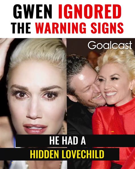 Gwen Stefani Ignored The Warning Signs Blake Shelton Media Gwen Stefani When Gwen Stefani