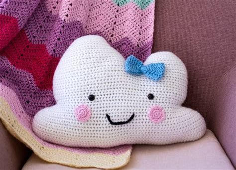 Free Crochet Pattern Cloud Pillow Crochet
