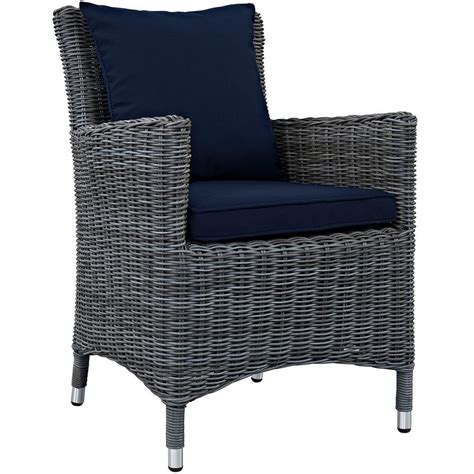 We've got outdoor & patio dining chairs sales and more. MODWAY Summon Patio Wicker Outdoor Dining Chair with ...