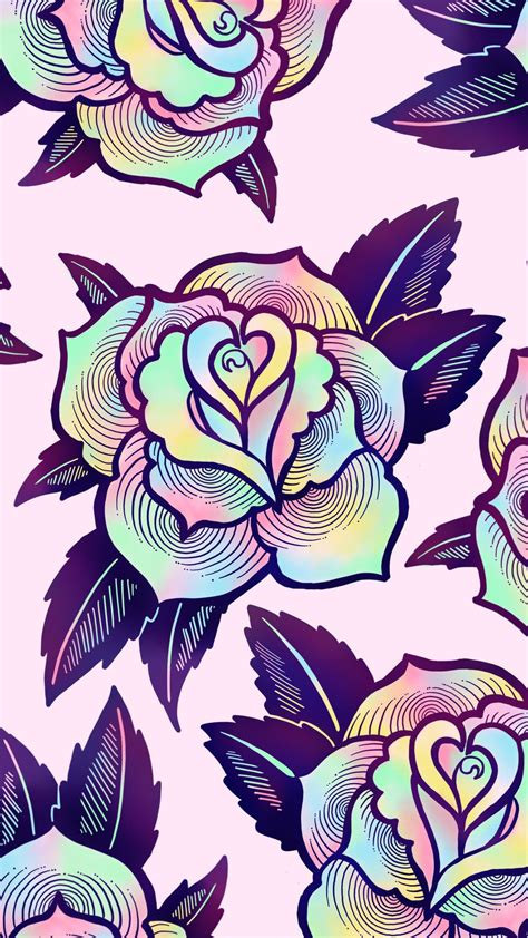 Girly Colorful Pattern Wallpapers Top Free Girly Colorful Pattern