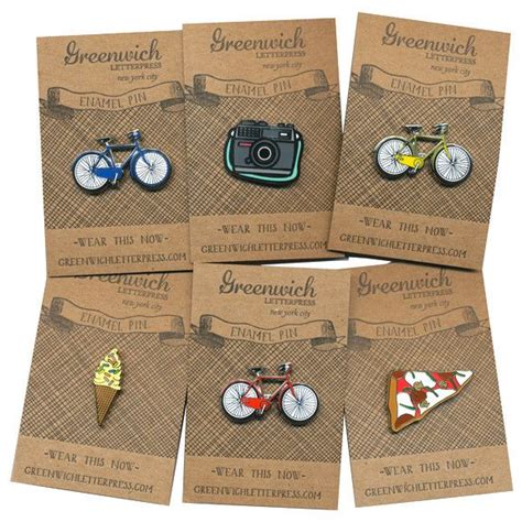 Enamel Pin By Greenwich Letterpress Make Your Own Pins Enamel Pins