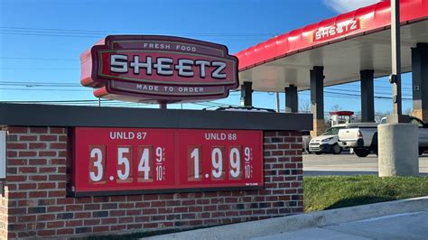 Sheetz Selling Unleaded 88 Gas For 199 Per Gallon