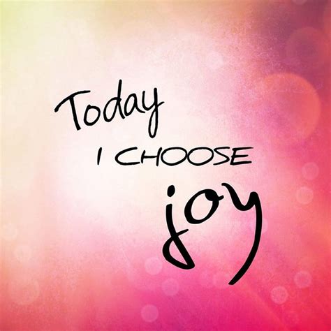 Today I Choose Joy Typographic Quote Choose Joy Art Prints Quotes