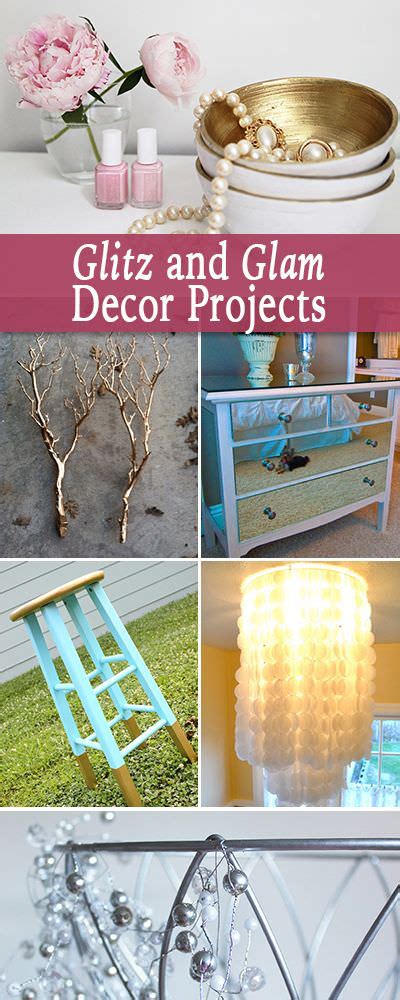 Glitz And Glam Home Decor Projects The Budget Decorator Glamorous