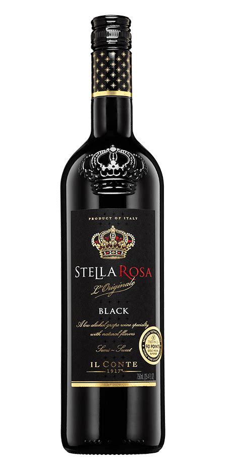 Stella Rosa T Set With Glasses Stella Rosa Empty Wine Bottles X 6